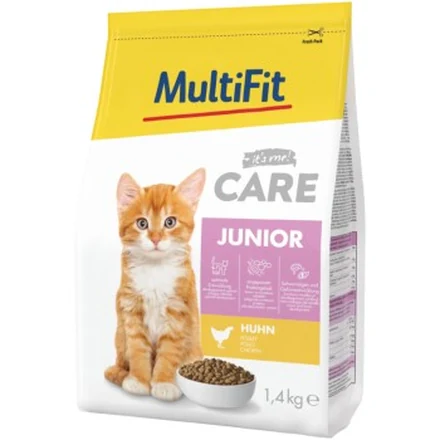MultiFit Care Junior with chicken, kibble for kittens, Maxi Zoo brand